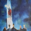 SV�TLONO�, olej na pl�tn�, 80x55, 2024