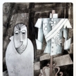 B�L� NEMOC, akvarelov� tu�ky, cca A4, ilustrace, 2021