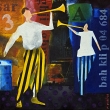 Dva truba�i ve m�st�, 60 x 60, olej na pl�tn�, 2024