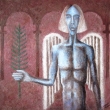 AND�L, olej na pl�tn�, 85 x 85 cm, 2016, v soukrom� sb�rce