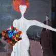 NEV�STA, akryl, pl�tno na desce, 35 x 45, 2022