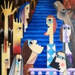 MONTEKOV� A KAPULETI, olej na pl�tn�, 85 x 65, 2019